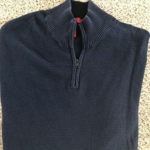 Modern lightweight 3/4 zip